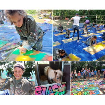 Workshop GRAFFITI SPUITEN dinsdag 18 juli