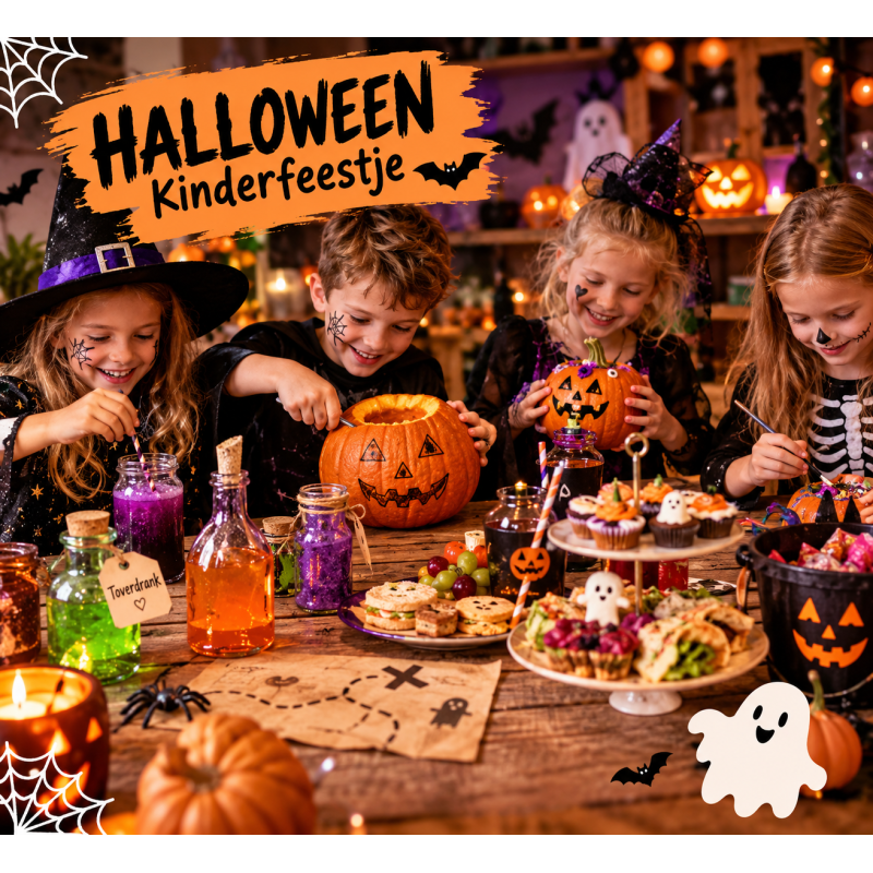 Halloween kinderfeestje
